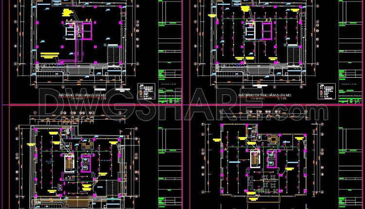 326. High-Rise Apartment Fire Protection System CAD Drawings DWG (3)