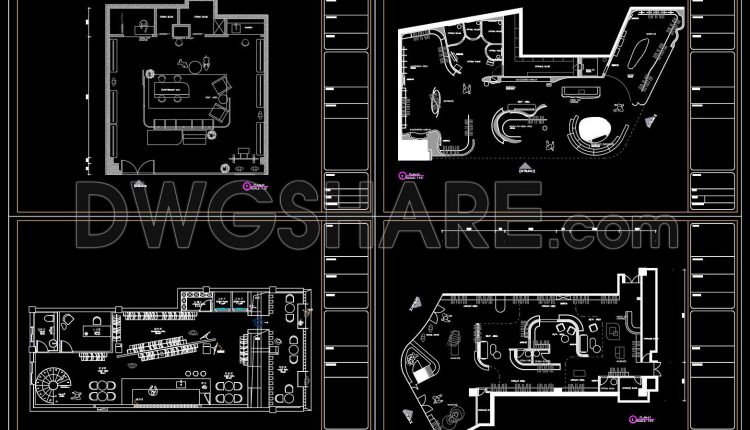 35. Luxury Fashion Boutique CAD Drawings – Interior Design Package (2)