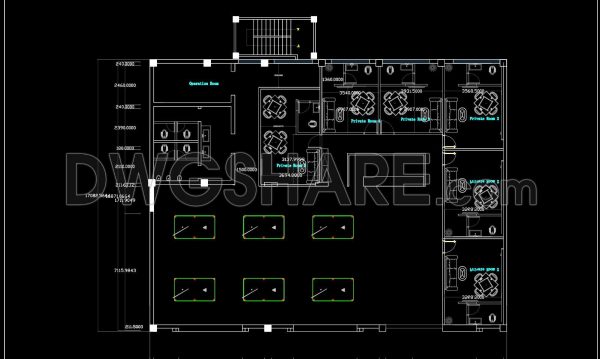 2 months ago
                

                
             13440. Free Download of CAD Floor Plan Design for a 450m2 Billiards Club
