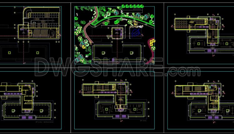 41.-modern-museum-architecture-cad-project-dwg-download-1