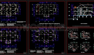 Free Drawing in Autocad: Structural CAD Blocks for format DWG