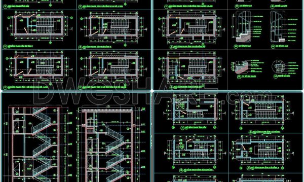3 months ago
                

                
             277440. Free Staircase CAD Detail Drawings – Multi-Level Plans, Sections & Construction DWG Files