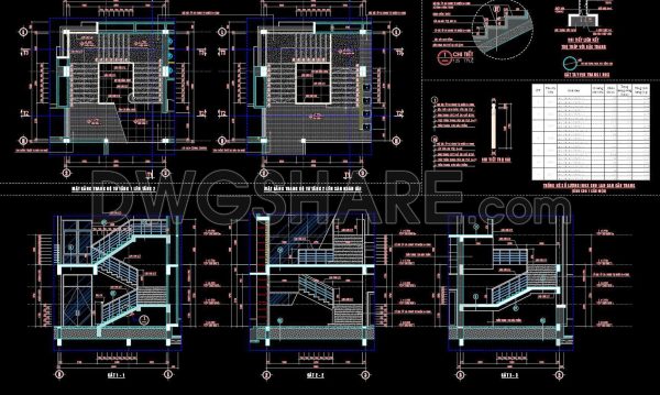 455. Download free detailed CAD drawings of iron stair railings