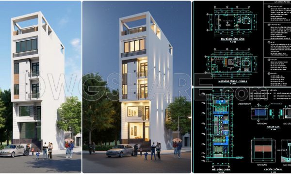 2 months ago
                

                
             300495. Download CAD Design Drawings for a 5-Story House with Dimensions 5m x 10,8m