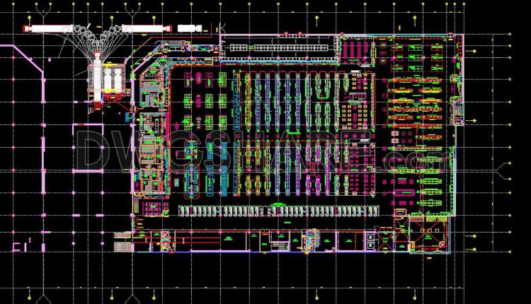 51. Free Download Architectural Drawings of a Shopping Mall AutoCAD DWG (2)