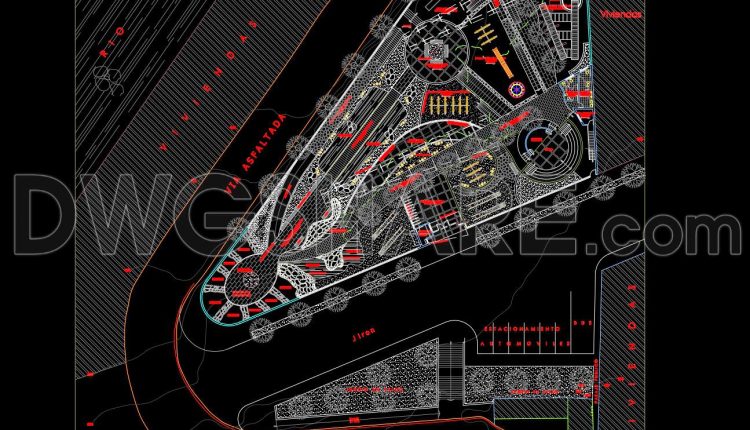 54. Download Children’s Cultural Park Design CAD Drawing DWG (2)