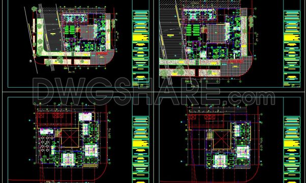 55. Download Architectural Drawings of Police Station AutoCAD DWG