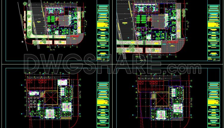 55. Download Architectural Drawings of Police Station AutoCAD DWG (1)