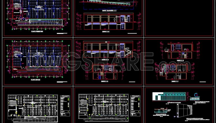 57. Medical Records Archive Facility Architectural Plans, Sections and Details DWG (1)