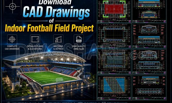 3 months ago
                

                
             44567. Download CAD Drawings of Indoor Football Field Project