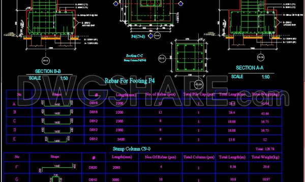 2 months ago
                

                
             256710. Reinforced Foundation Rebar Details – Free AutoCAD DWG Drawing