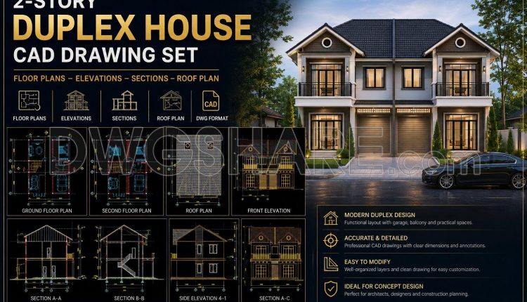 809.-download-cad-drawings-of-a-2-story-duplex-house-design-1