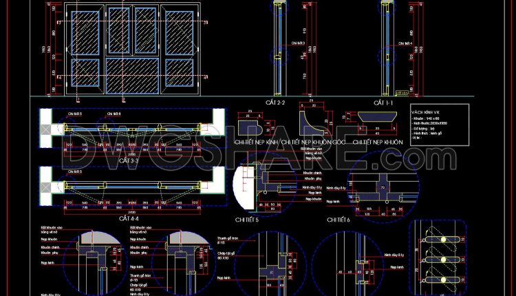 850.-architectural-cad-drawings-of-wooden-glass-doors-windows