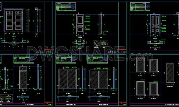 2 months ago
                

                
             420882. Wooden Door and Aluminum Window CAD Details
