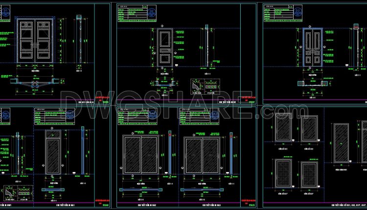 882.-wooden-door-and-aluminum-window-cad-details