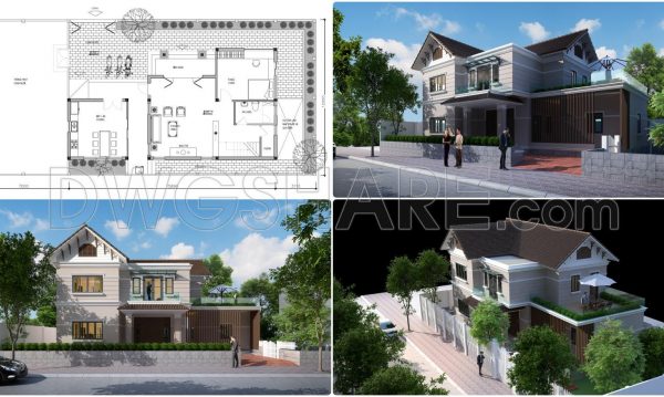 2 months ago
                

                
             375908. 2-Story Family House Concept Design – CAD Drawings & 3D Renders