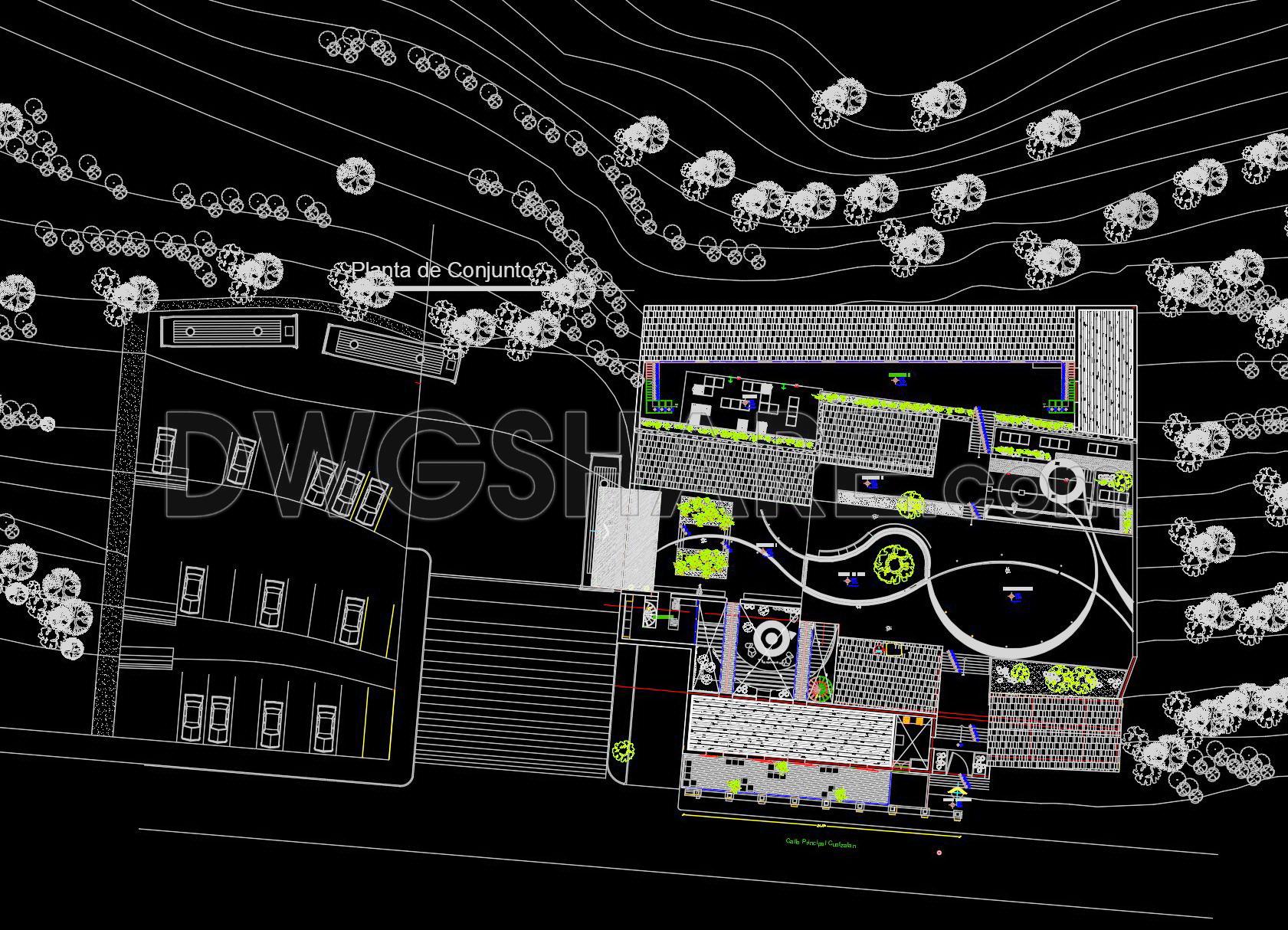 151. Download Coetzalan Hotel Architectural Drawing Autocad Dwg (3)