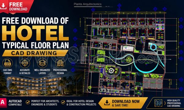 1 month ago
                

                
             347151. Free Download of Hotel Typical Floor Plan CAD Drawing