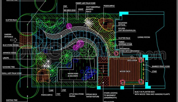 216.-download-free-villa-garden-planting-layout-cad-dwg-files
