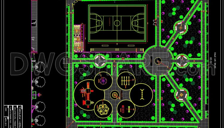 222.-urban-park-landscape-design-cad-drawings-with-basketball-court