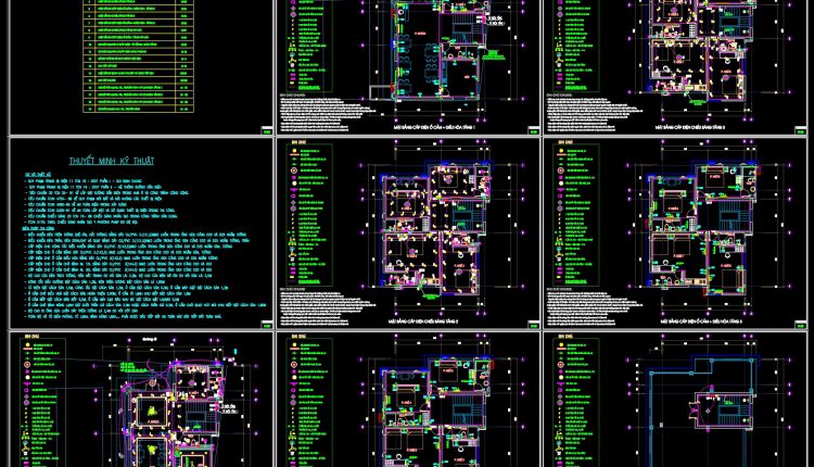 241.-complete-residential-electrical-cad-drawings-lighting-power-lan-cctv-lightning-protection-1