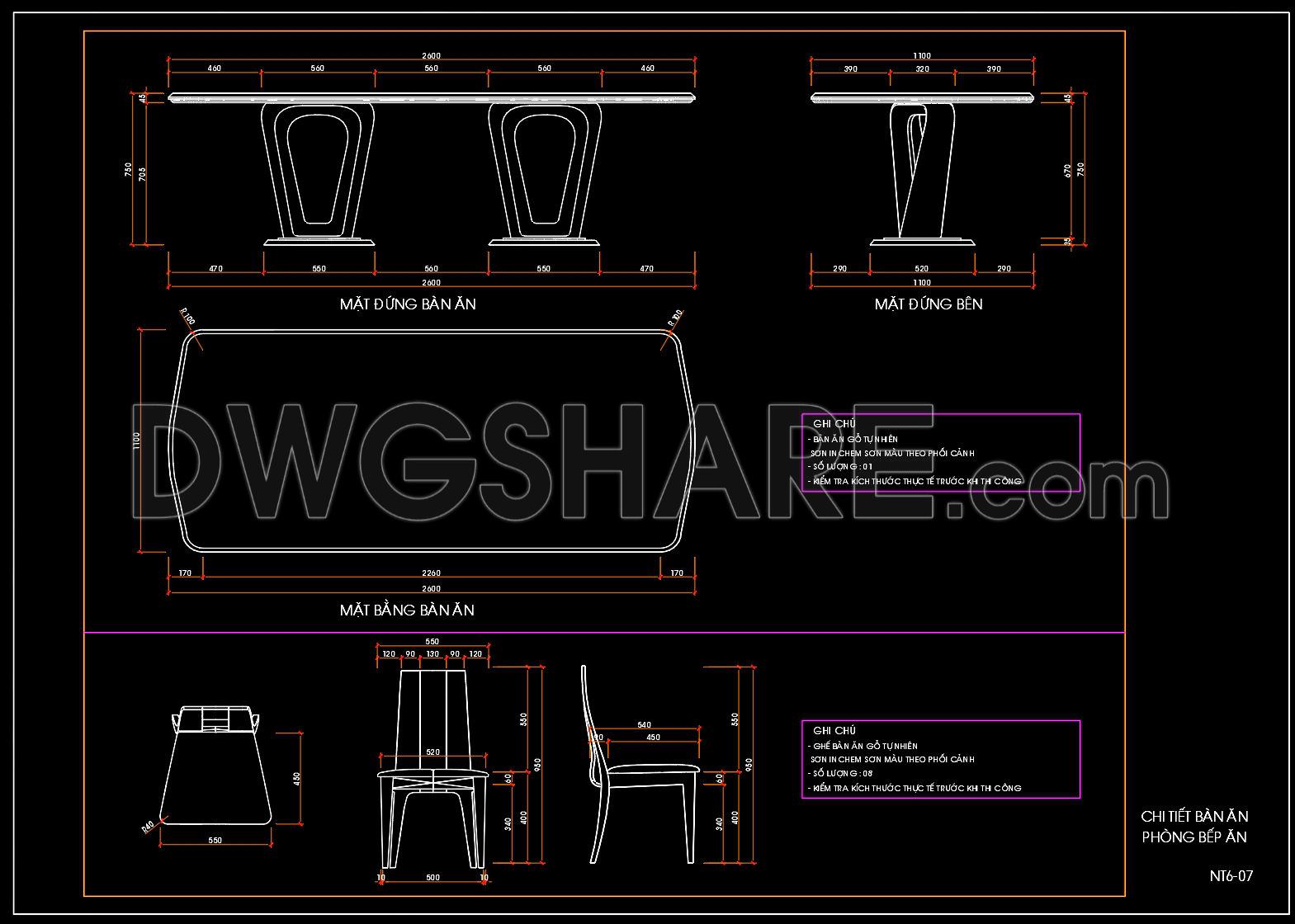 278. Elegant Dining Furniture AutoCAD Detail for Interior Design (1)