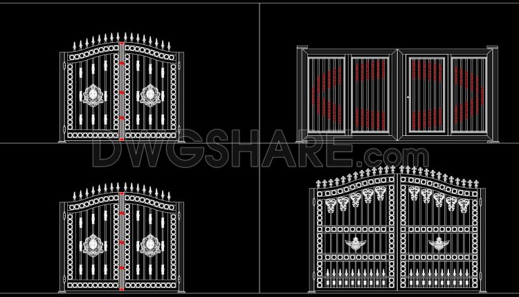 288.-residential-steel-entrance-gate-cad-details-dwg