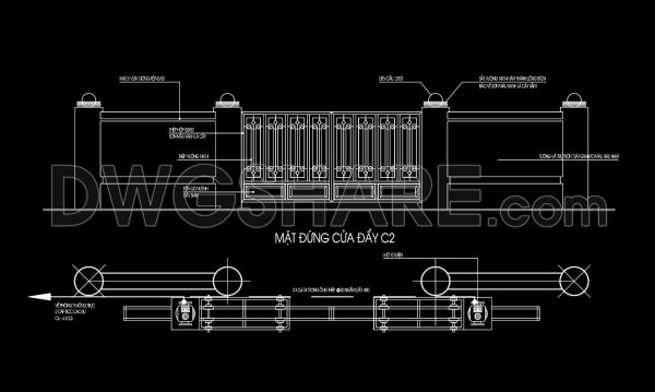 1 month ago
                

                
             104295. Architectural CAD Drawing of Steel Gate and Masonry Fence
