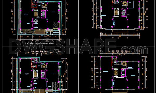 327.-stairwell-pressurization-system-with-fan-ductwork-and-control-diagram-cad-drawings-1