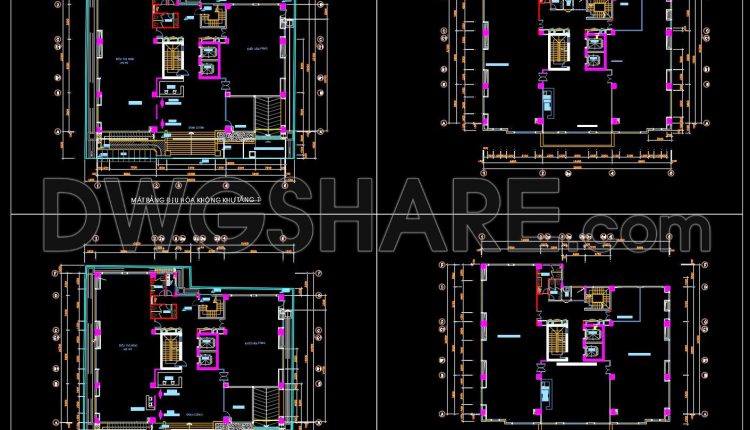 327.-stairwell-pressurization-system-with-fan-ductwork-and-control-diagram-cad-drawings-1