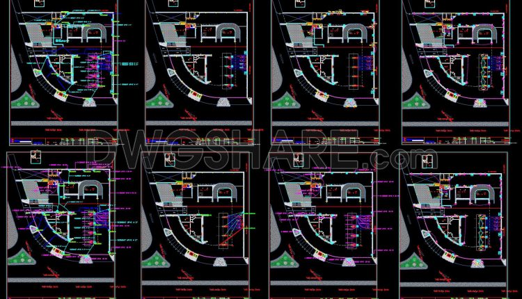 350. Free Download Outdoor and Garden Lighting Design CAD Drawings (1)