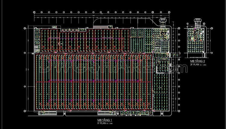358.-free-lighting-layout-cad-drawing-electrical-plan-for-building-dwg-download