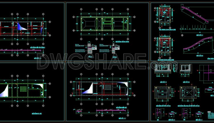 424. Download of Structural CAD Drawings for 4.2m x 14m Reinforced Concrete Townhouse (1)