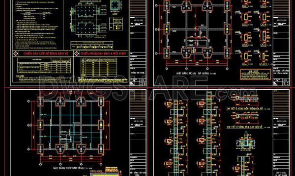 2 months ago
                

                
             133425. Download of Structural CAD Drawings for 7.7m x 9.7m Reinforced Concrete Townhouse