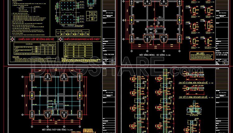 425.-download-of-structural-cad-drawings-for-7.7m-x-9.7m-reinforced-concrete-townhouse-1