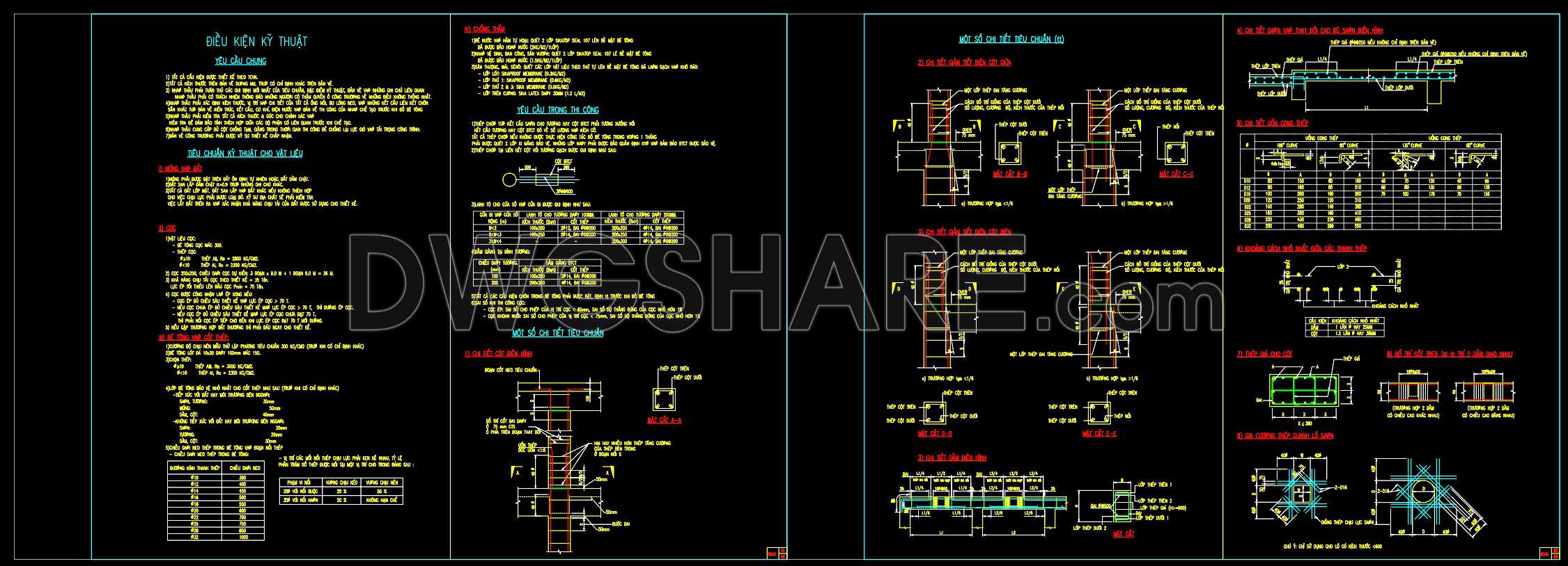 428. Download of Structural CAD Drawings for 9.8m x 12.8m Reinforced Concrete Townhouse (7)
