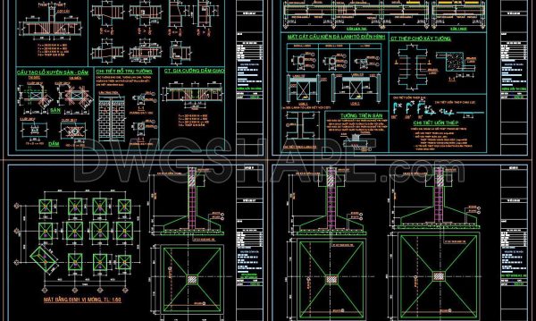 1 month ago
                

                
             300429. Download of Structural CAD Drawings for 9m x 12.8m Reinforced Concrete Townhouse