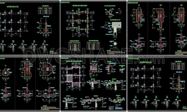 2 months ago
                

                
             153431. Download of Structural CAD Drawings for 9.4m x 12.8m Reinforced Concrete Townhouse
