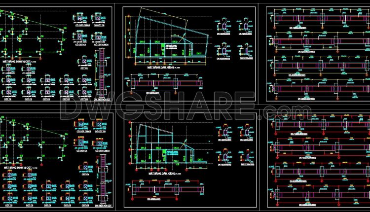 433. Download of Structural CAD Drawings for 12m x 20.6m Reinforced Concrete Townhouse (1)