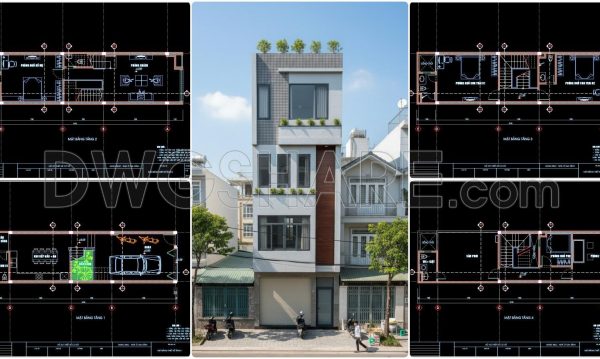 1 month ago
                

                
             200441. Download Cad Design Drawings For A 4-story House With Dimensions 4,5m x 16,1m