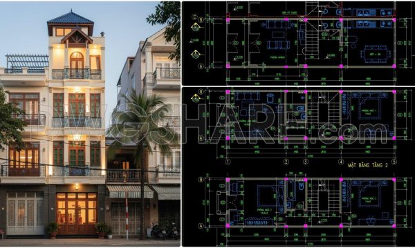 1 month ago
                

                
             179442. Download Cad Design Drawings For A 4-story House With Dimensions 3,7m x 12,7m