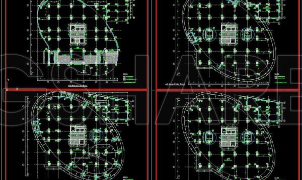 3 weeks ago
                

                
             104442. Download Free Detailed CAD Drawings of Steel Structure Floor Plans for a 22-Story Building