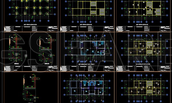3 weeks ago
                

                
             169460. Download of Structural CAD Drawings for 8.2m x 19.3m Reinforced Concrete Townhouse