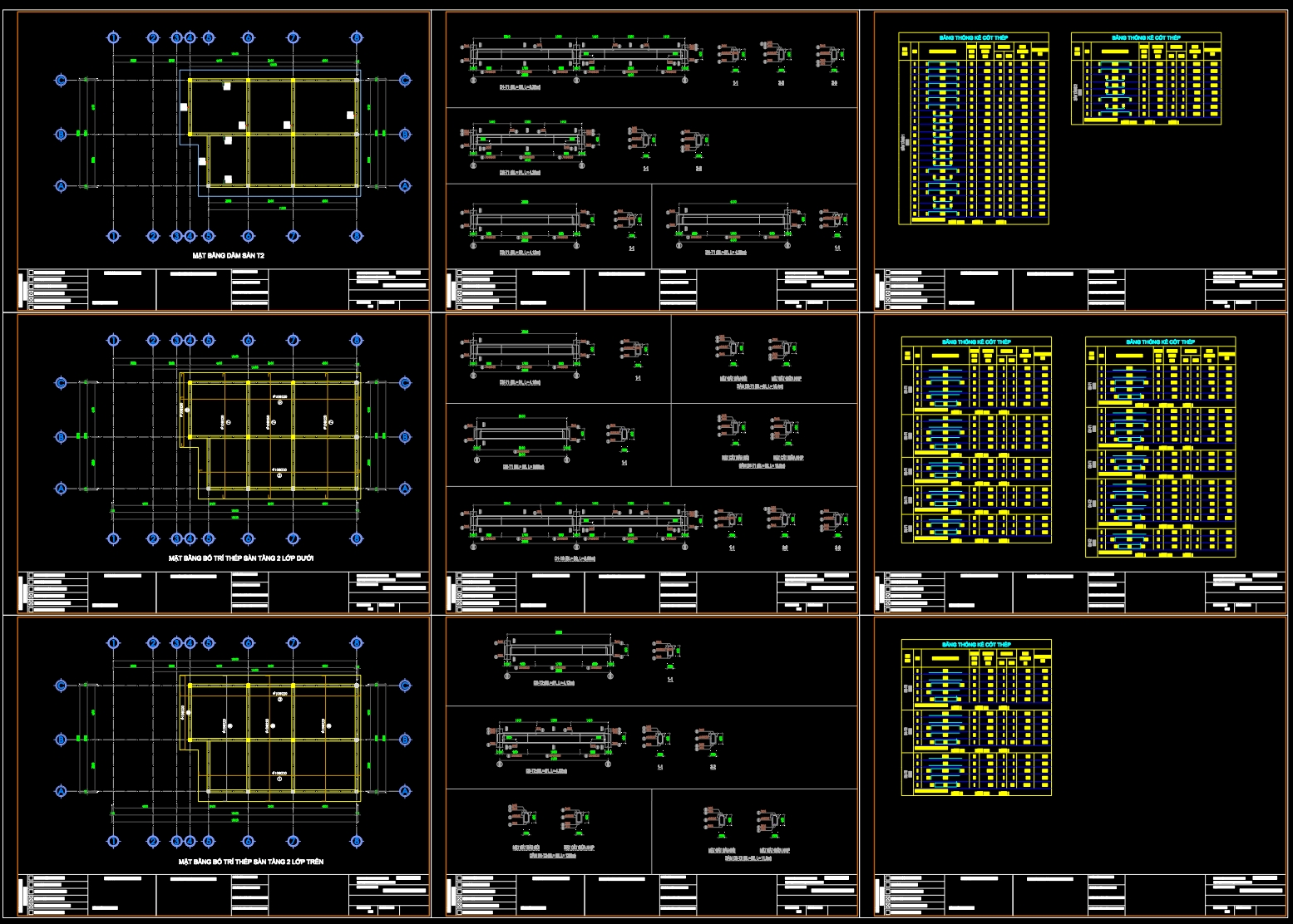 460. Download of Structural CAD Drawings for 8.2m x 19.3m Reinforced Concrete Townhouse (2)