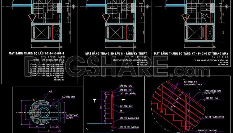 473.-staircase-and-elevator-core-plans-with-construction-details-1