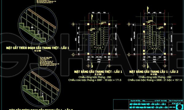 3 weeks ago
                

                
             144478. Reinforced Concrete Staircase Plans, Sections and Timber Handrail Details DWG