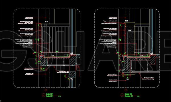 4 weeks ago
                

                
             225603. Balcony Construction Details CAD Drawing (DWG)