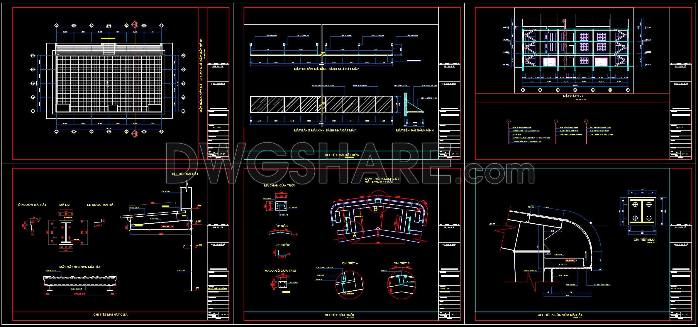 61. Download Architectural Cad Drawings Of Electric Wire And Cable Manufacturing Factory – 38m X 98m Design (4)