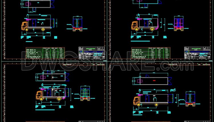 712. Refrigerated Box CAD Details Free DWG Download (1)