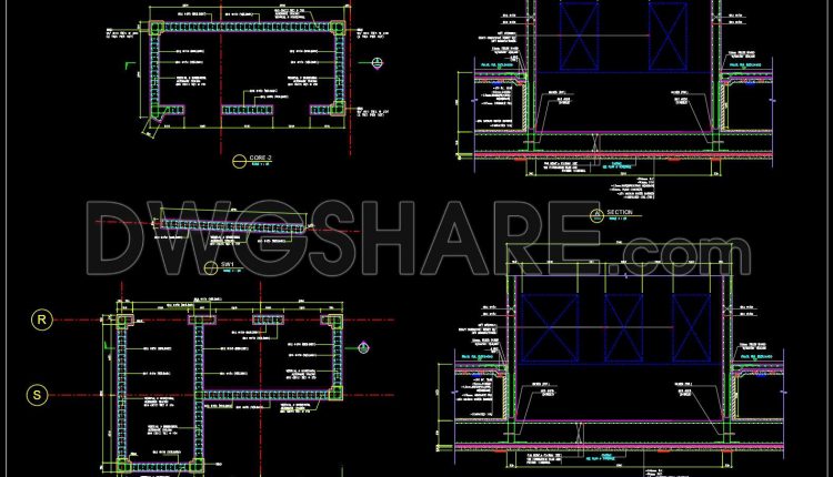 723.-reinforced-concrete-shear-wall-design-sections-and-rebar-details-cad-drawing-dwg